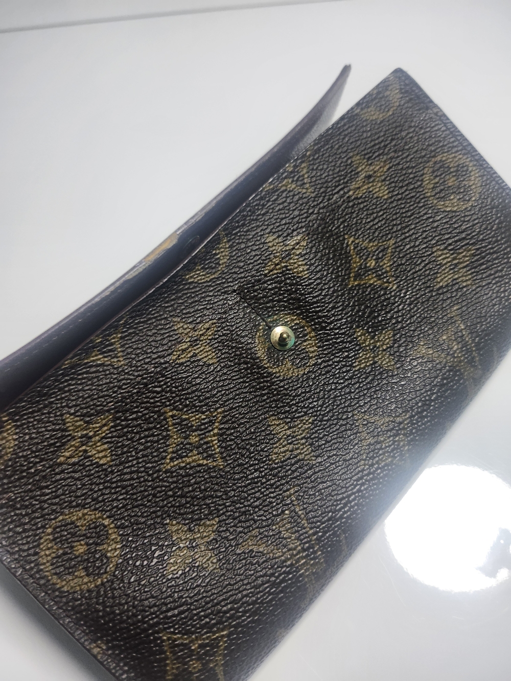 Authentic Preloved Louis Vuitton Monogram Brown Continental Wallet - Picture 8 of 11